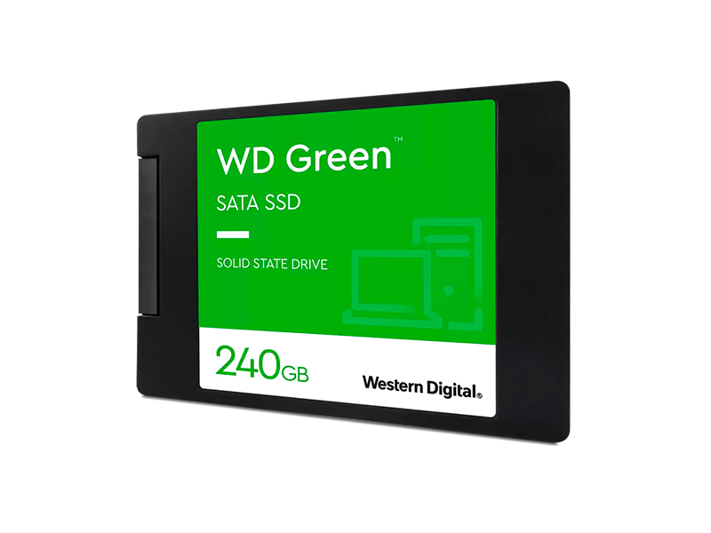DISCO SOLIDO 240GB WESTER DIGITAL GREEN SATA SSD P.N: WDS240G3G0A  